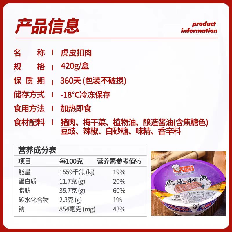 虎皮扣肉（许大师）